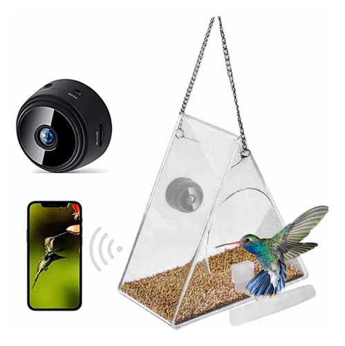 Para Pájaros Con Cámara Inteligente Para Pájaros Con Ventosa