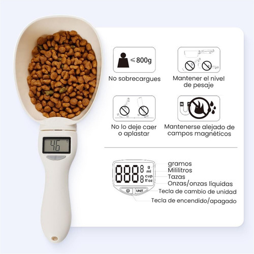 Cuchara Balanza Electrónica Para El Hogar, Cuchara Medidora