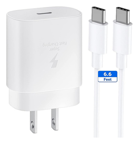 Samsung Charger Super Fast Charging Type C Charger 25w Usb C