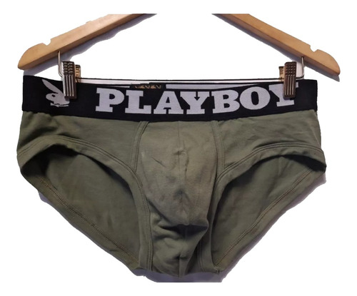 Slip Playboy Algodon Y Lycra