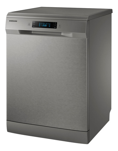 Lavavajillas Samsung Dw60m6050fs 14 cubiertos 7 programas gris