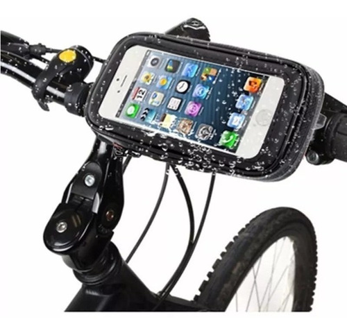 Imagen 1 de 7 de Soporte Holder 360 Moto Bicicleta Celular Gps Mp4 Waterproof