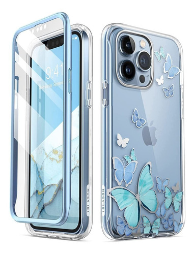 Funda iPhone 13 Pro Max Cuerpo Entero De Mariposas