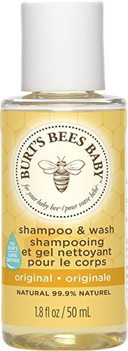 Las Abejas De Burt Baby Shampoo Y Wash, Original, 1,8 Onza T
