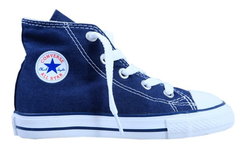 Tenis Converse Classic 7j233 Kids Chuck Taylor Hi Navy