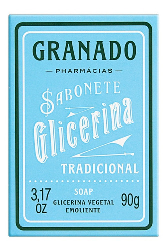 Imagem 1 de 4 de Sabonete De Glicerina Em Barra Granado Tradicional Com 90g