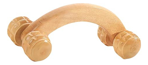 Rodillo De Masaje Con Mango Masajeador De Espalda Con Rodill