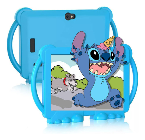 Tablet Para Niños 7 Pulgadas 3gb 32gb Tableta Con Fund Color Azul