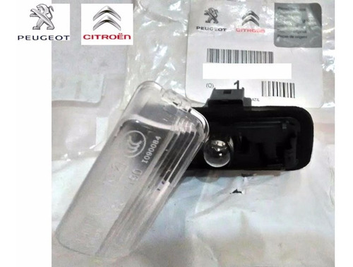 Imagem 2 de 3 de Lanterna Luz Placa Citroen C3 C4 Xsara Com Lampada Original