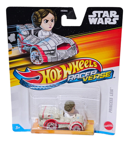 Hot Wheels Disney Racerverse Princesa Leia Star Wars