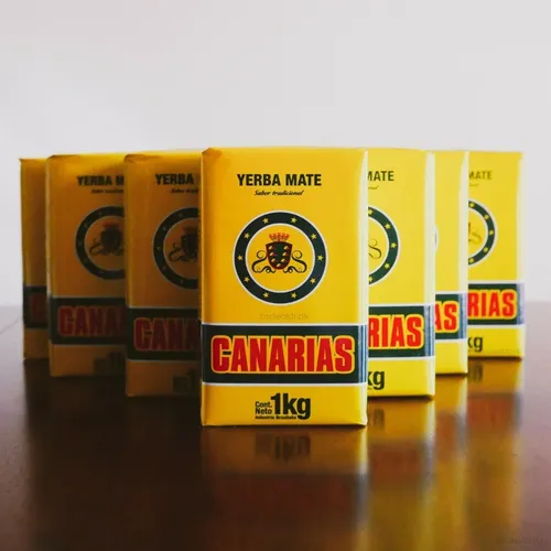 Yerba Mate Canarias Sin Palo Sabor Tradicional 1kg