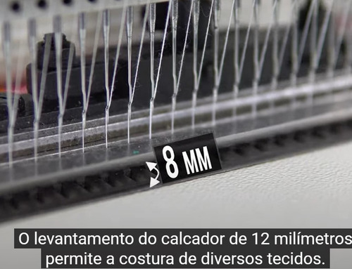 Máquina Catraca Para Costurar Lastex -25 Agulhas-nippon