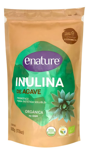 Inulina De Agave Natural Orgánica 500gr.