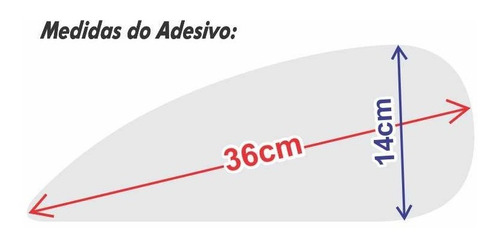 Adesivo Tanque Lateral Intruder 125 Mod. 34e Kit 6 Adesivos