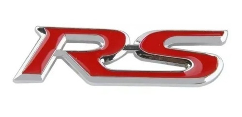 Logo Emblema Rs Adhesivo Racing Tuning Universal