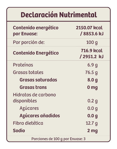 Meenut, Mitades De Nuez Sin Cáscara Calidad Premium, 300g