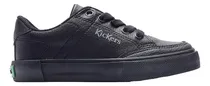 Comprar Zapatillas Niños Kickers Trap Colegial Negro 545017 Empo2000