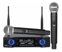 Comprar Profesional Micrófonos 2 Handheld Uhf Microfonos Inalámbrico