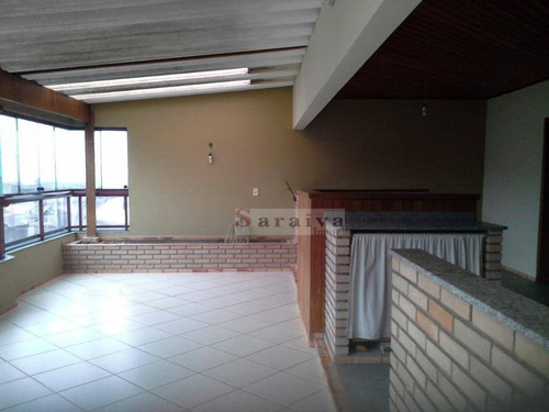 Imagem 1 de 30 de Cobertura Com 3 Dormitórios À Venda, 156 M² Por R$ 740.000,00 - Jardim Hollywood - São Bernardo Do Campo/sp - Co0042