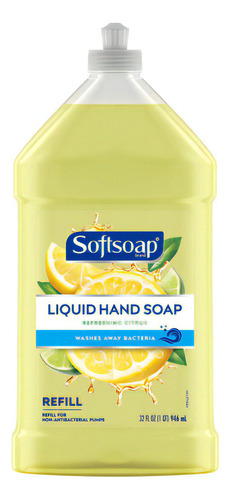 Softsoap Recambio De Jabn Lquido Para Manos, Ctricos Refresc