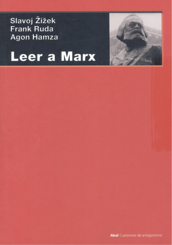 Libro Leer A Marx De Zizek Slavoj Hamza Agon Ruda Frank