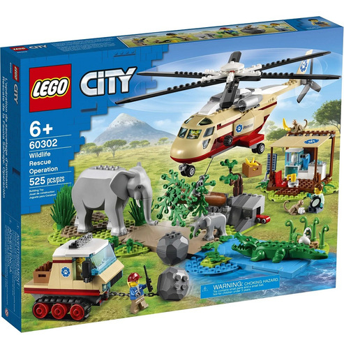 Lego 60302 Rescate De La Fauna Salvaje Operación