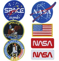 Comprar 7 Parches De La Nasa, Parches Para Planchar, Insignia Para Y