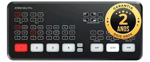 Blackmagic Design Atem Mini Pro | Pronta Entrega Blackmagic Design Atem Mini Pro | Pronta Entrega