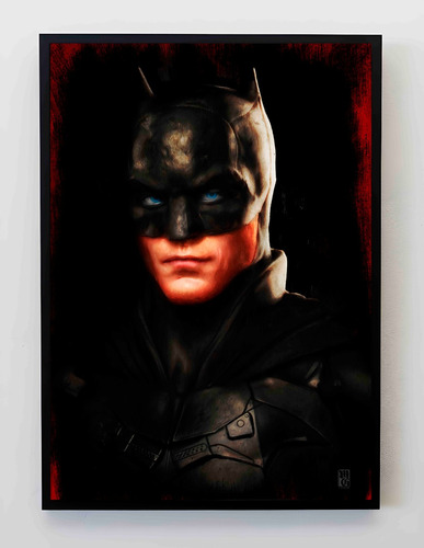 Cuadro 33x48cm Poster Batman Dc Comics