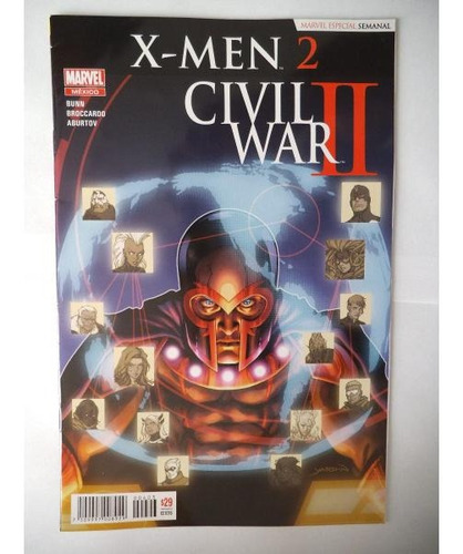 X-men 02 Civil War 2 Televisa