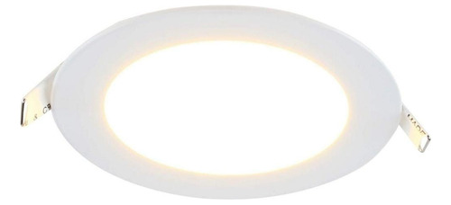 Panel Led Empotrar Circular 330 Lúmenes 6w Luz Cálida