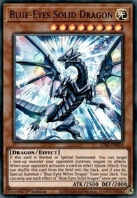 Yugioh! Blue-eyes Solid Dragon