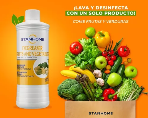 Stanhome Degreaser Para Desinfectar Frutas Y Vegetales