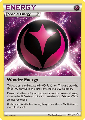 Cartas Pokemon Wonder Energy