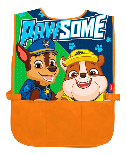 Delantal Paw Patrol Naranja Para Niño Croydon