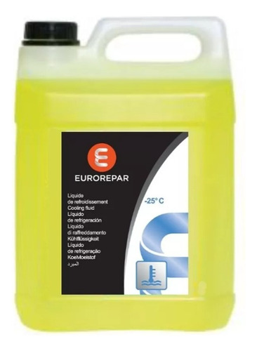 Refrigerante 50/50 Eurorepar 5 Litros
