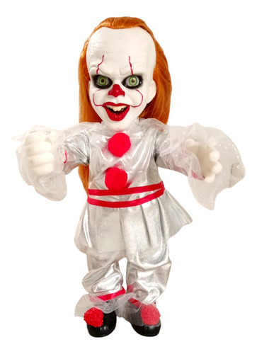 Pennywise It Eso Muñeco Terror Con Sonido 38 Cm Altura