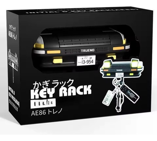 Porta Llaves Llavero De Auto Defensa Toyota A86 Key Rack Blanco