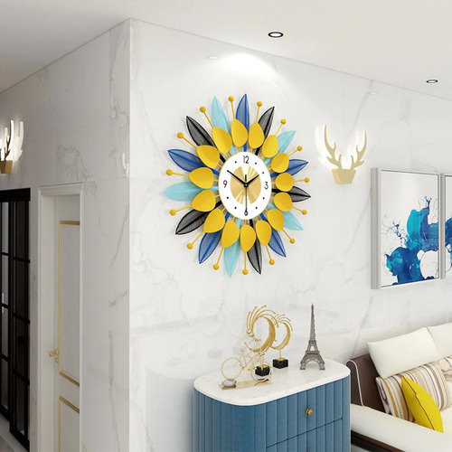 Reloj De Pared Relojes De Pared Baño 70 Cm 27,56 Pulgadas