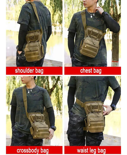 Bolsa De Pierna Para Hombre, Bolsa Para Muslo, Cinturón Util