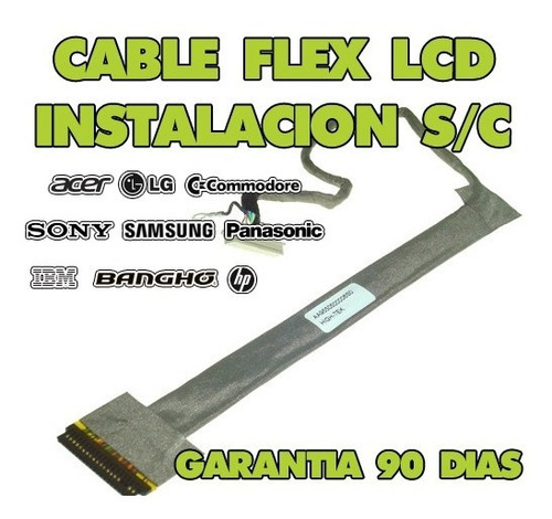 Cable Flex Hp Sony Ibm Bangho Olivetti Samsung Laptop Baires