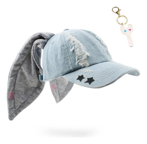 Kpop Nuevo Nwjns Jeans Merch Gorra Béisbol Conejito Mujer