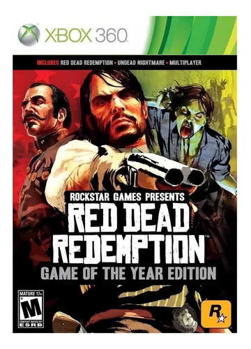 Red Dead Redemption Game Of The Year Edition - Xbox 360 (Usado)