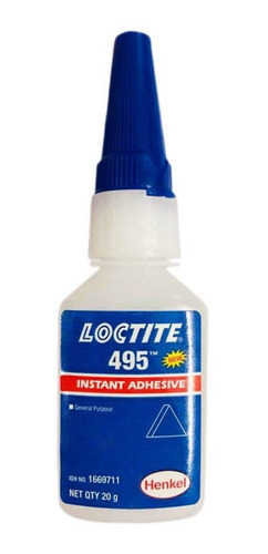 Adhesivo Instantaneo Super Bonder 0.70 Oz. 20 G. Loctite 495