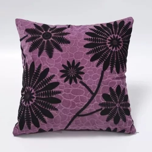 Fundas De Cojin Disenos Colores 43x43 Cm Color Girasol Morado *1