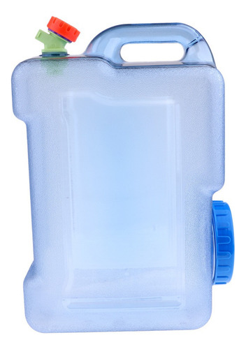 Bidón De Agua Al Aire Libre Con Grifo Azul Claro