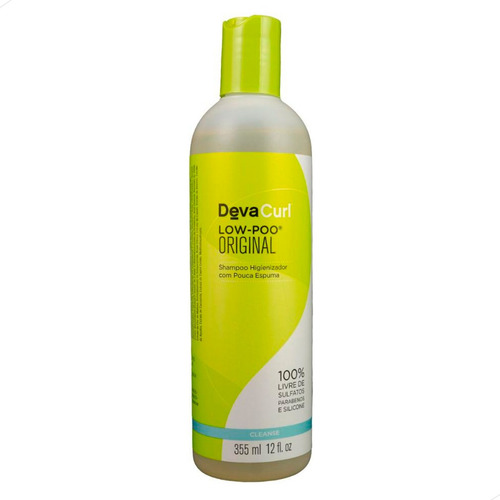 Devacurl Low-poo Original Shampoo Com Pouca Espuma 355ml