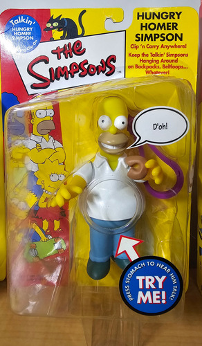 Los Simpsons Playmates Homero Simpson Con Pila