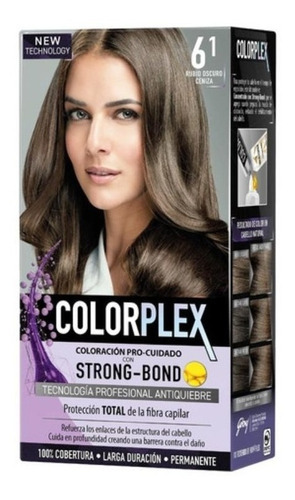  Colorplex 6.1 Kit Tintura Permanente 100% Cobertura Canas