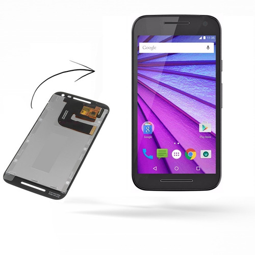 Modulo Moto G3 Motorola Xt1540 Xt1542 Xt1543 Pantalla Tactil Atención Por Repuesto + Instalac.